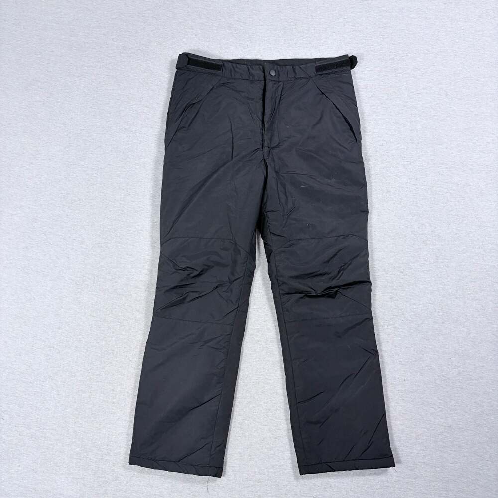 Argee International Men's Black Water-Resistant Insulated Winter Ski Snow Pants
